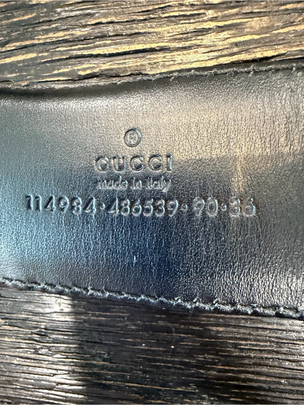 Gucci classic belt